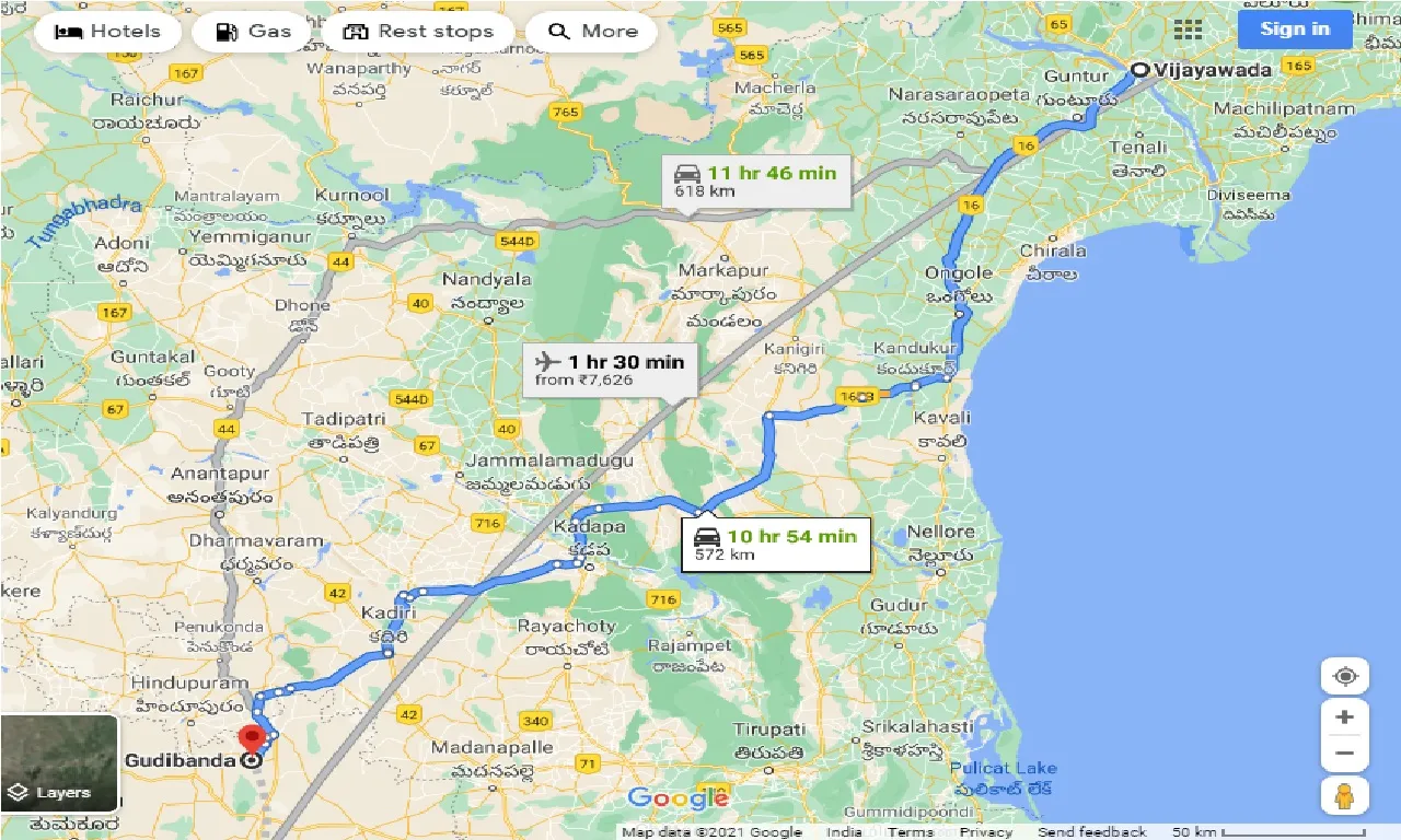 vijayawada-to-gudibanda-one-way