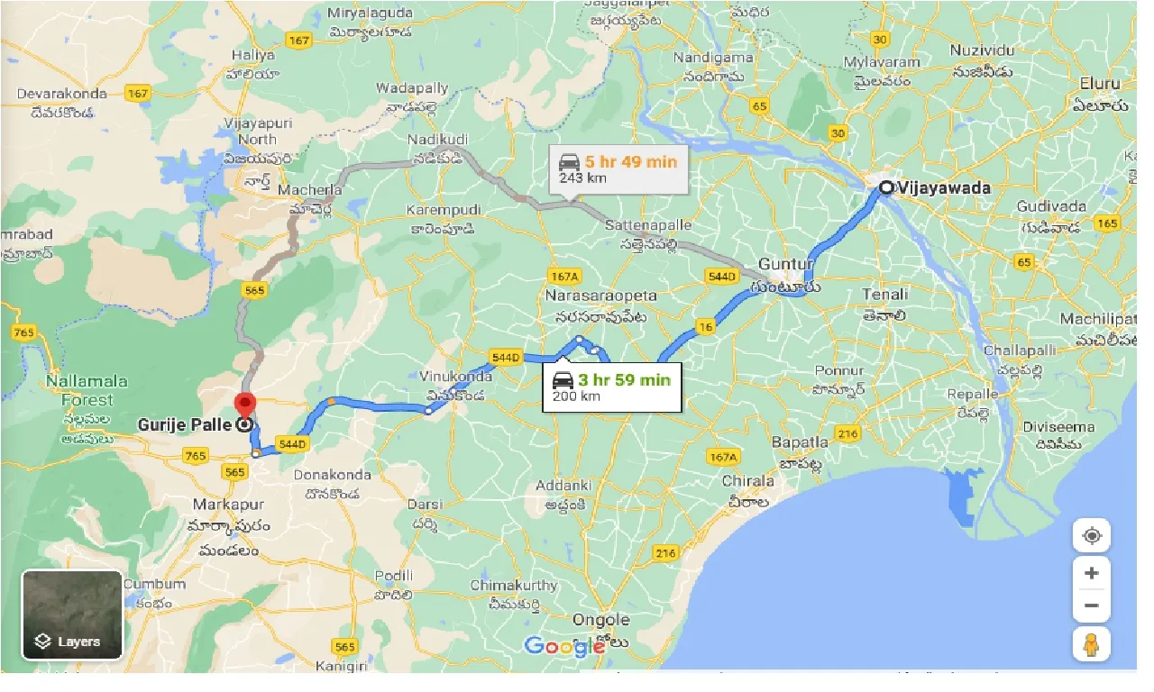 vijayawada-to-gurije-palle-taxi