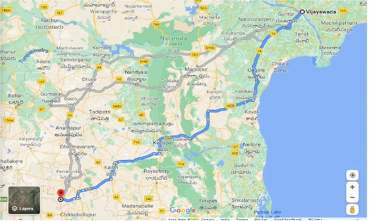 vijayawada-to-hindupuram-taxi