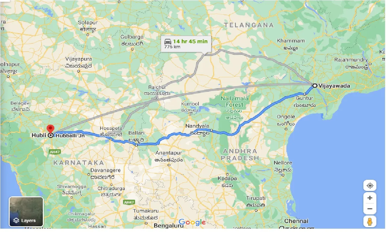 vijayawada-to-hubli-taxi