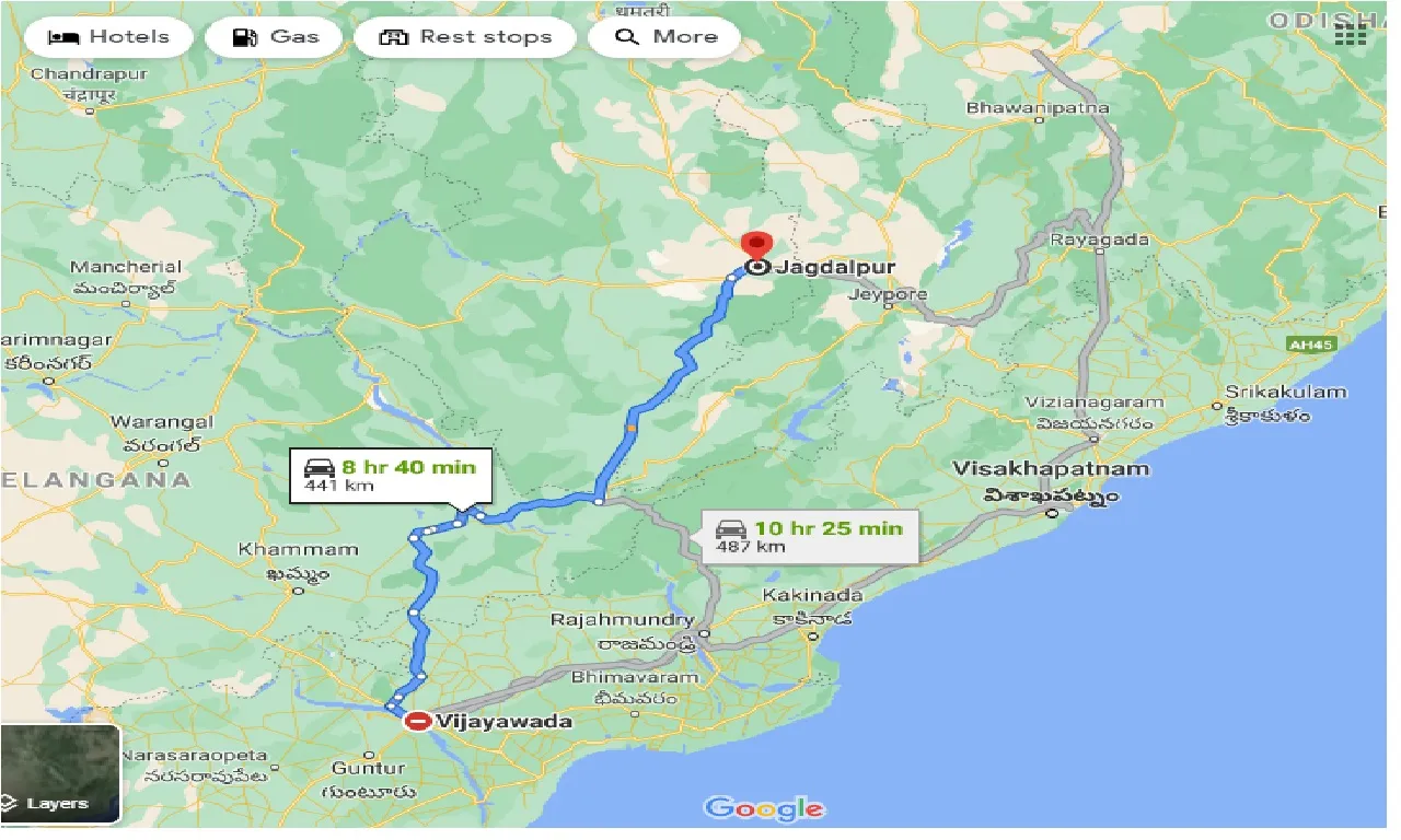 vijayawada-to-jagdalpur-taxi