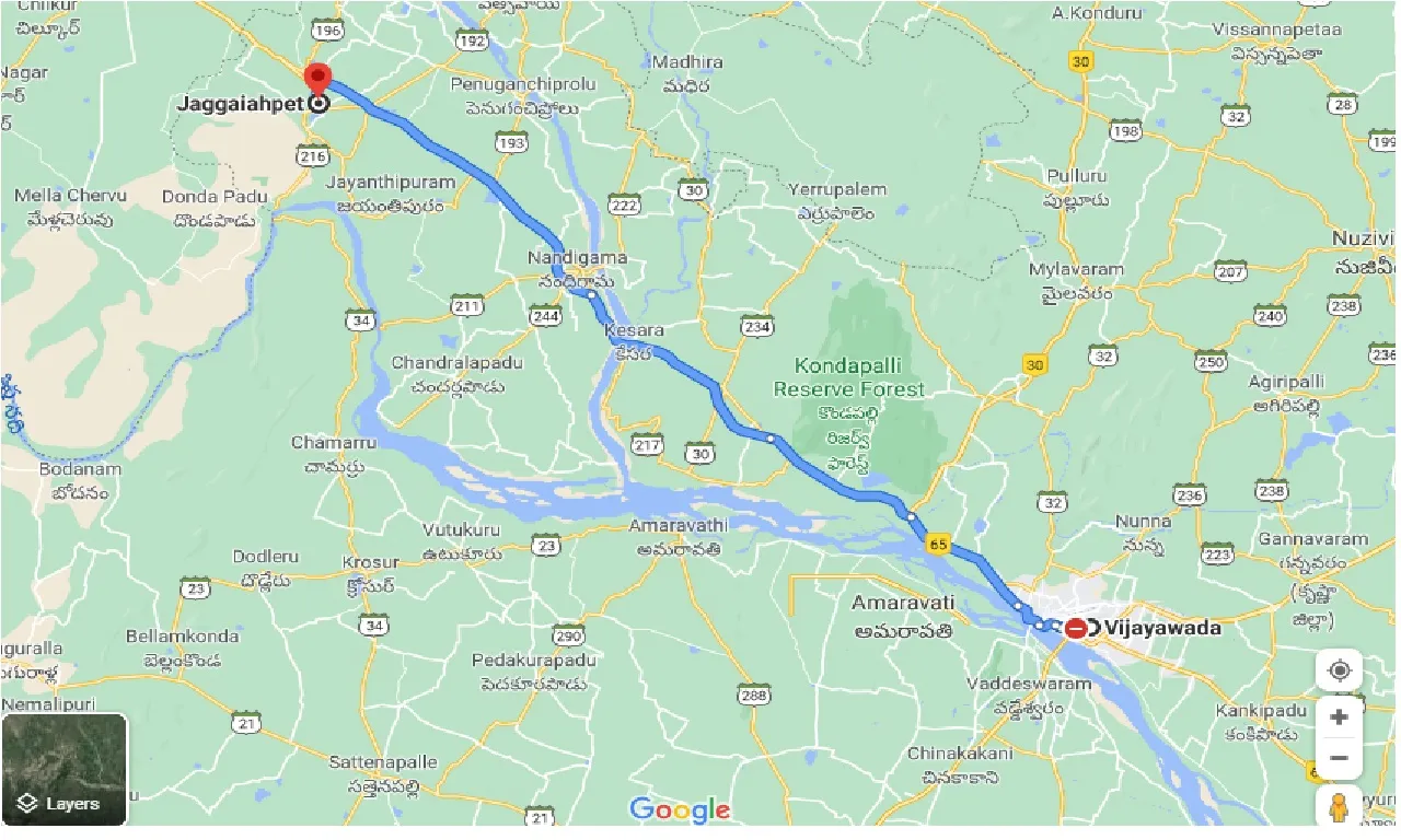 vijayawada-to-jaggaiahpet-one-way