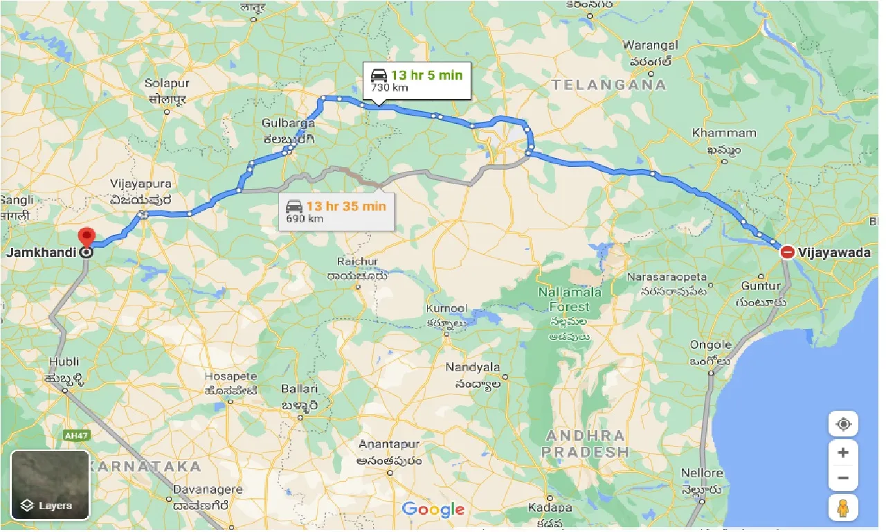 vijayawada-to-jamkhandi-taxi