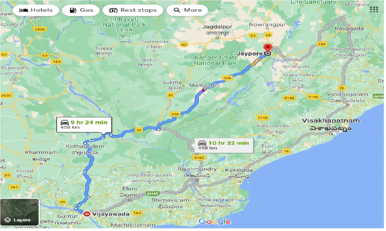 vijayawada-to-jeypore-taxi