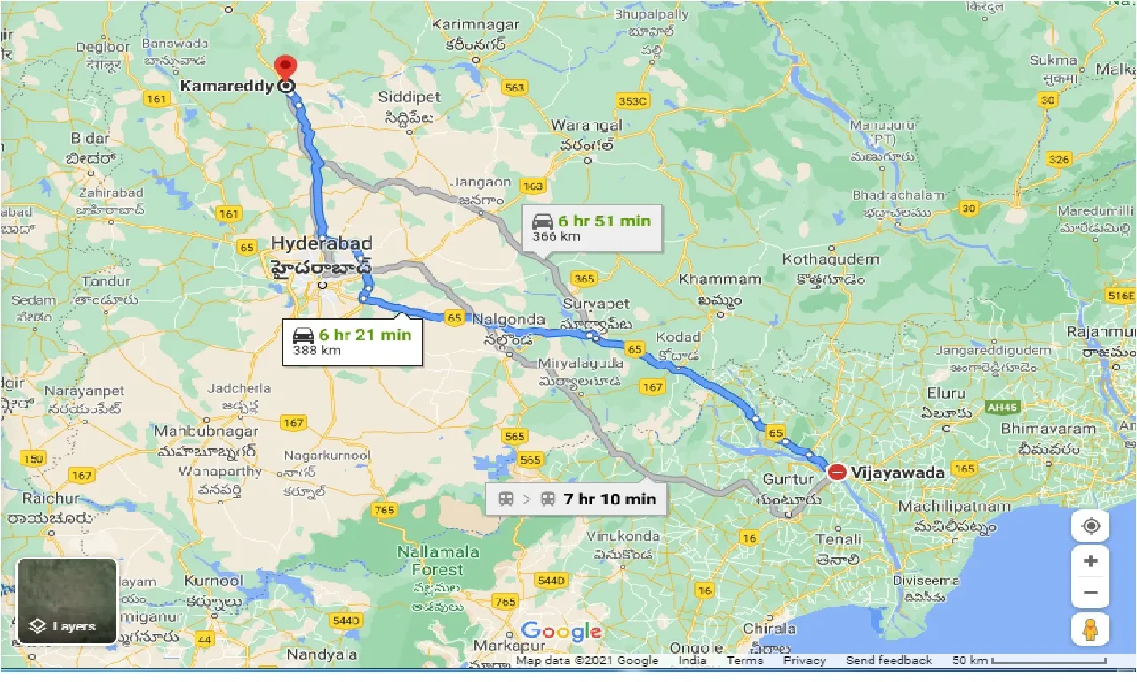 vijayawada-to-kamareddy-one-way