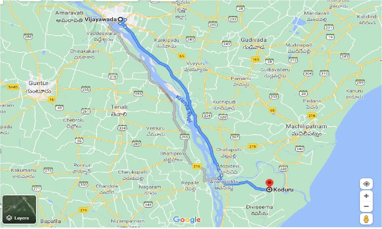 vijayawada-to-koduru-taxi