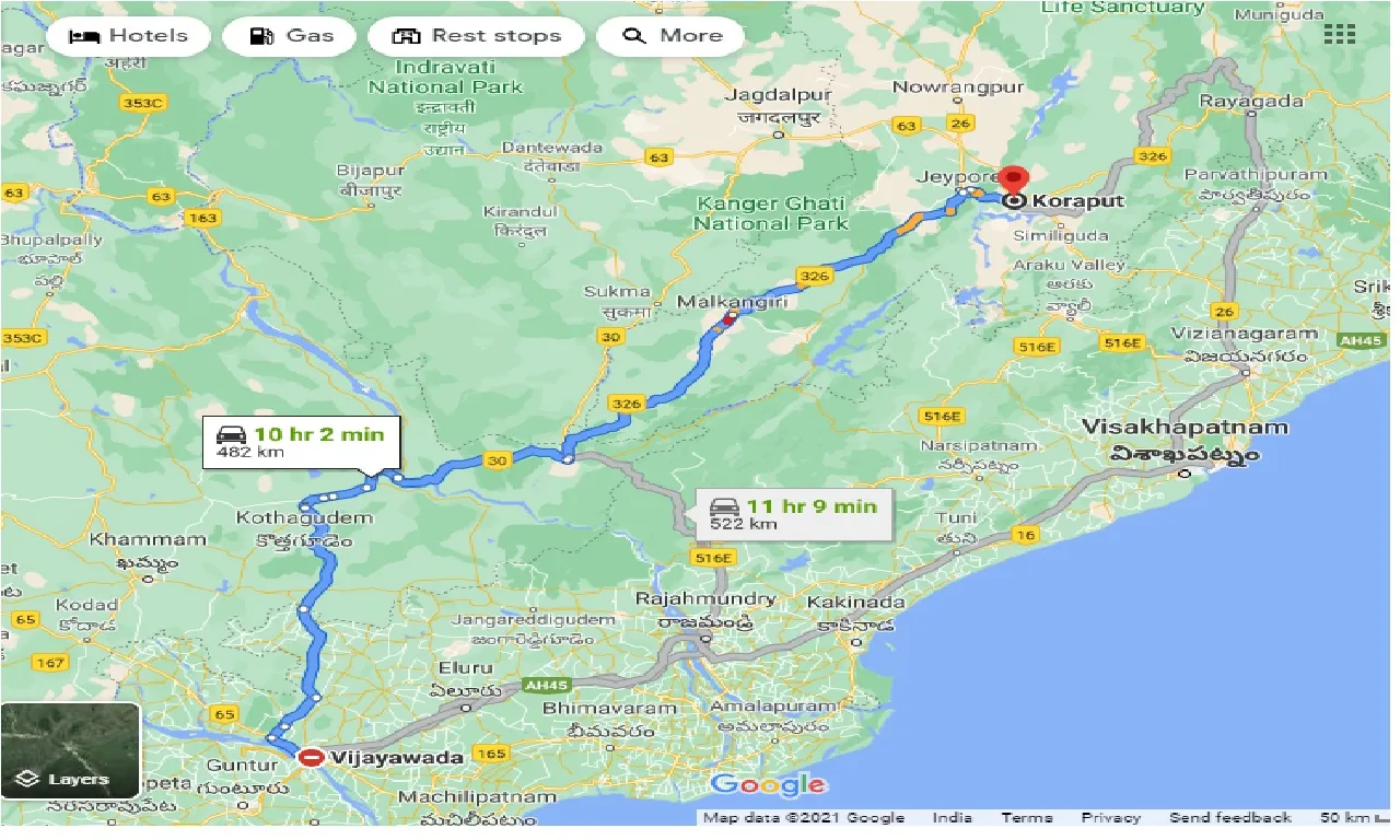 vijayawada-to-koraput-taxi
