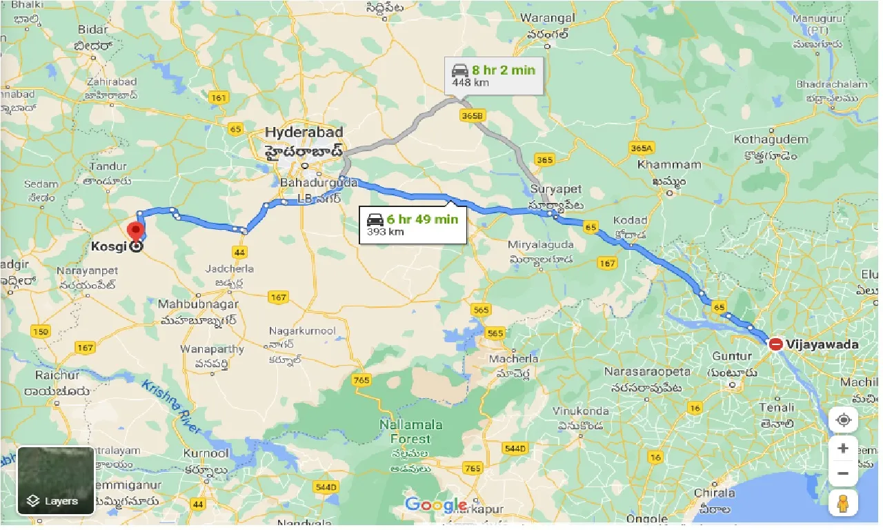 vijayawada-to-kosgi-taxi