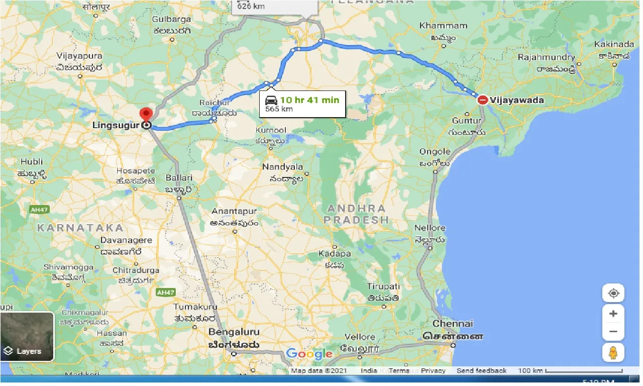 vijayawada-to-lingsugur-one-way