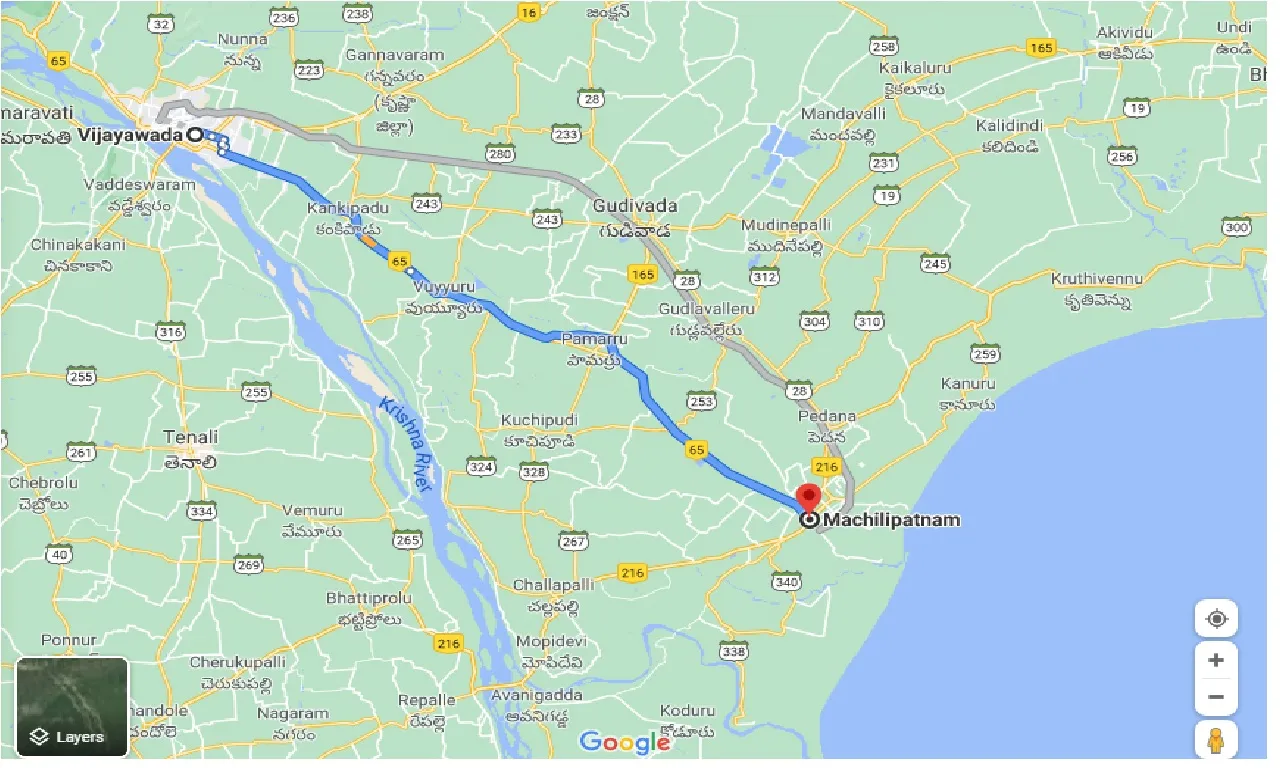 vijayawada-to-machilipatnam-rural-one-way