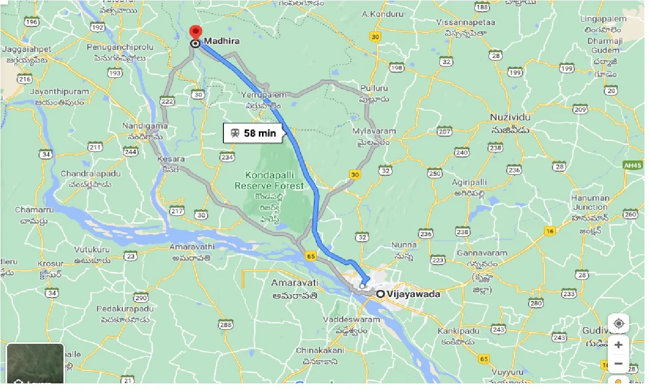 vijayawada-to-madhira-one-way