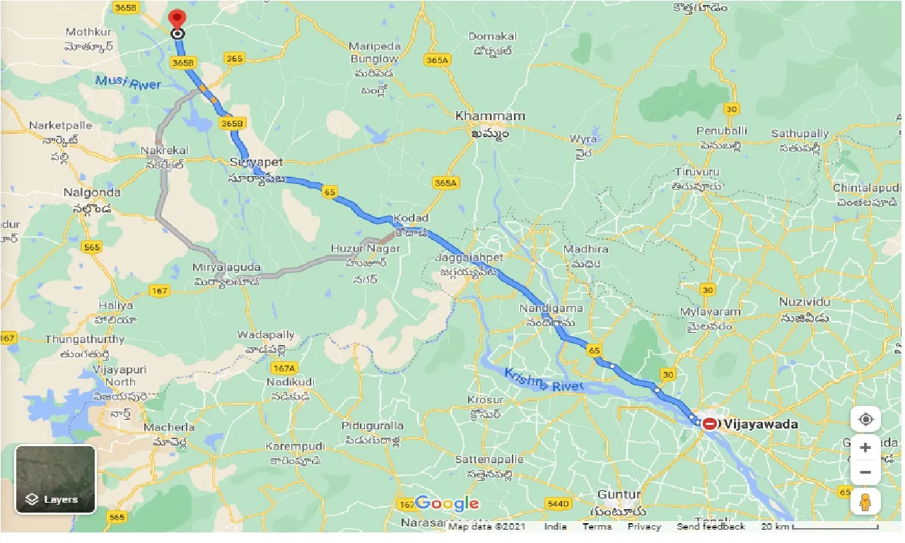 vijayawada-to-mali-puram-taxi