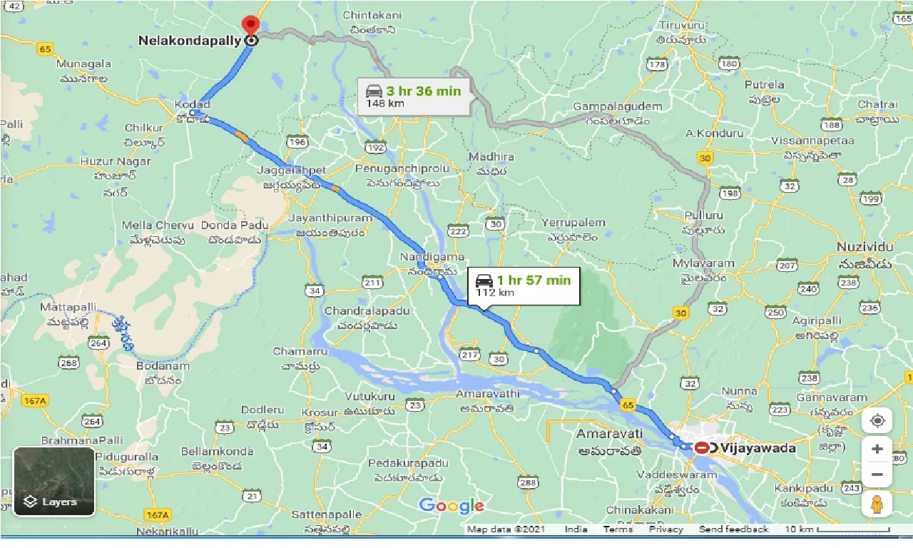vijayawada-to-nelakondapally-taxi