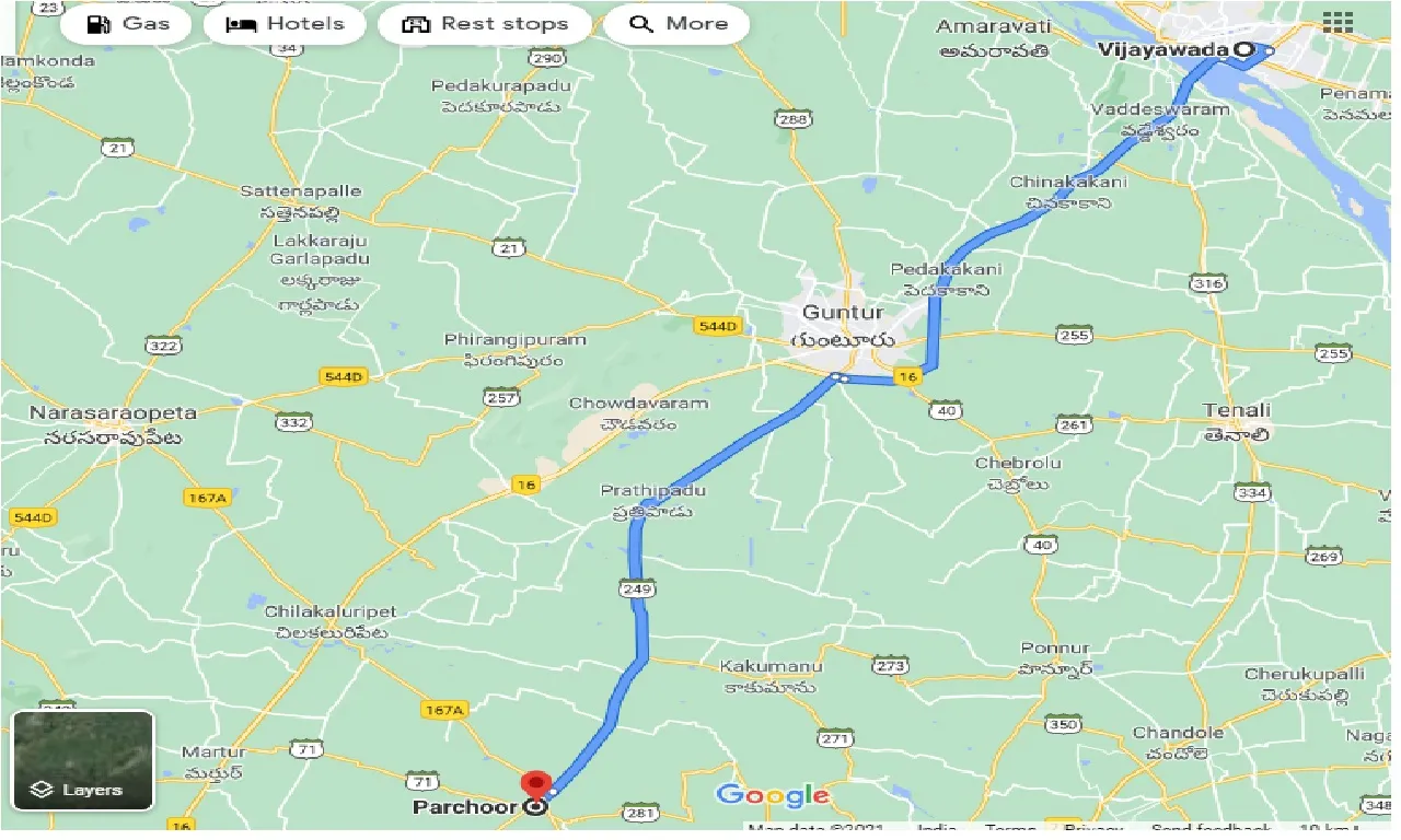 vijayawada-to-parchoor-taxi