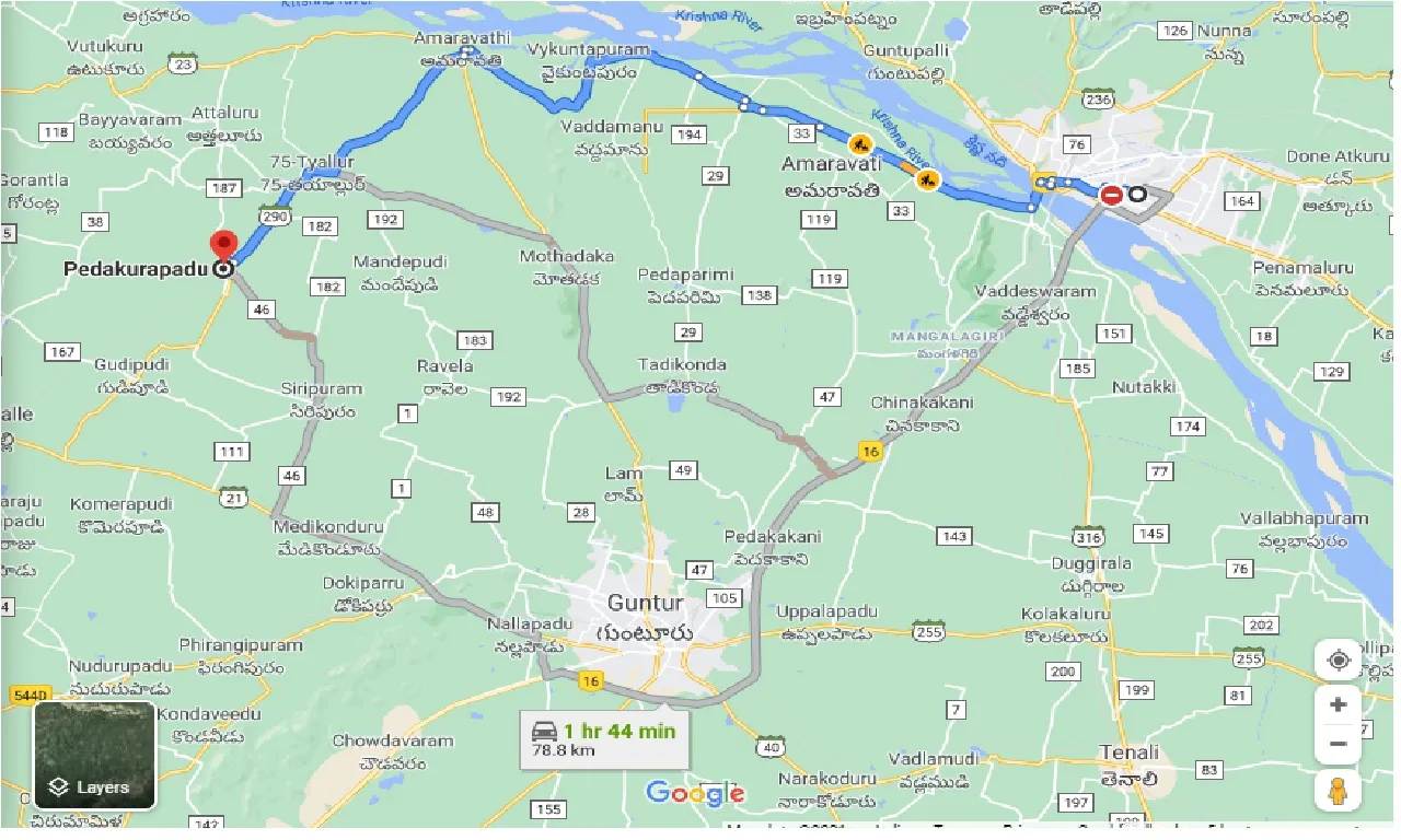 vijayawada-to-pedakurapadu-one-way