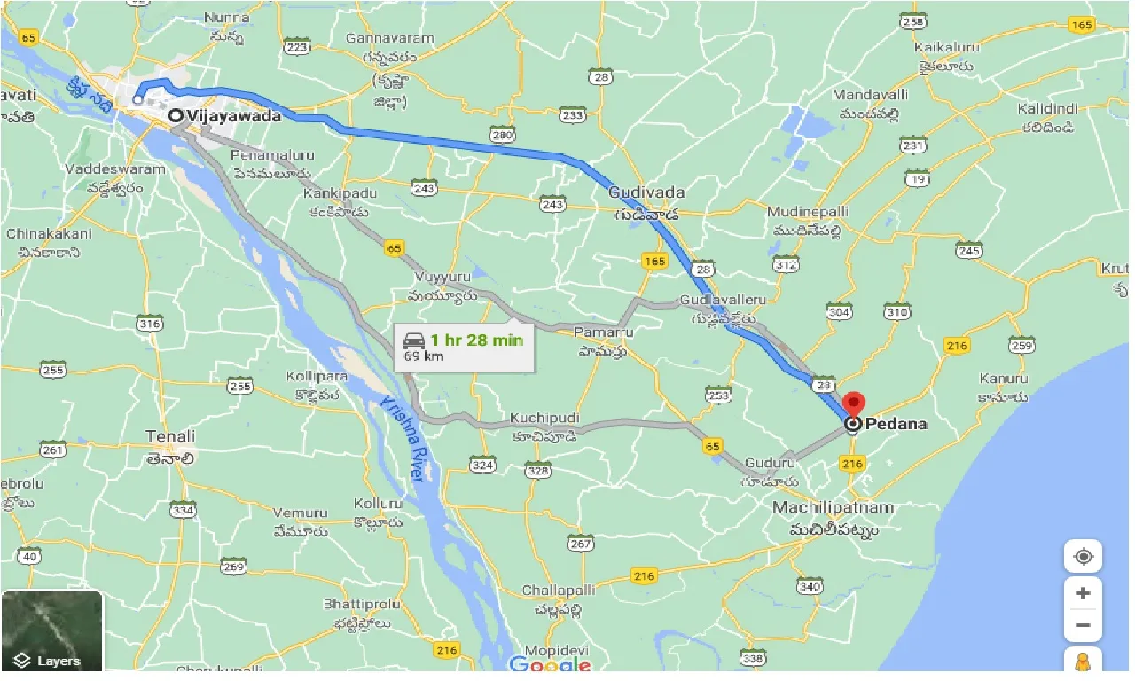 vijayawada-to-pedana-one-way