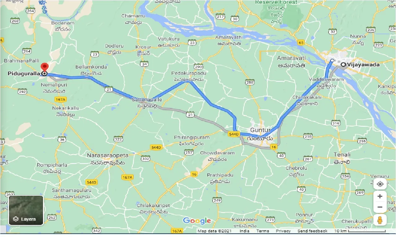 vijayawada-to-piduguralla-one-way