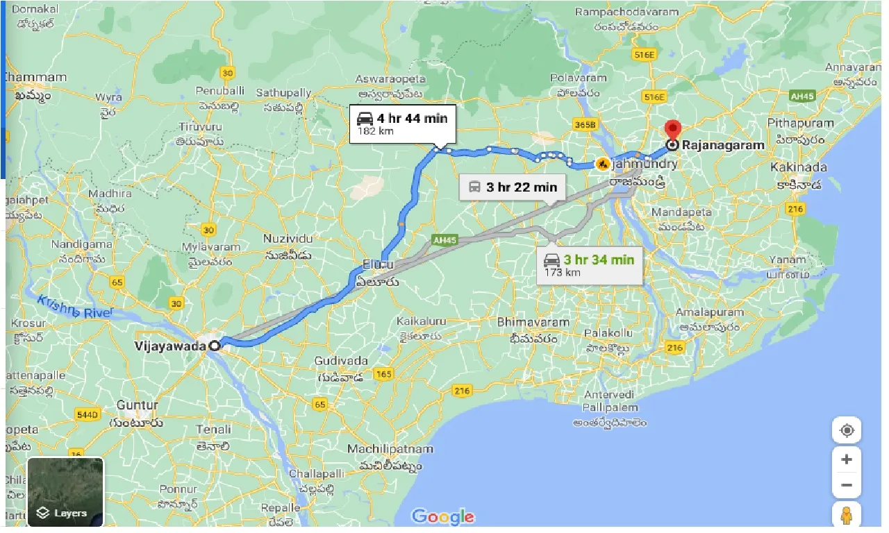 vijayawada-to-rajanagaram-one-way