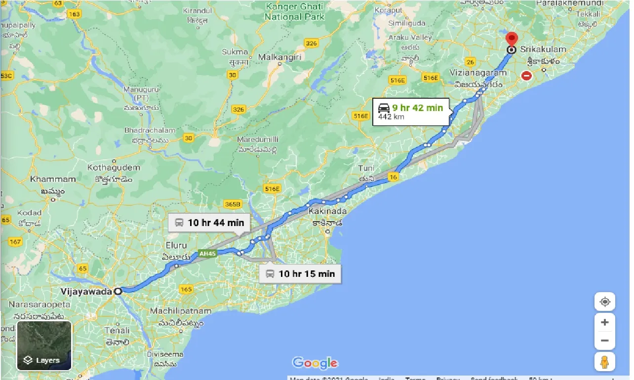 vijayawada-to-razam-one-way