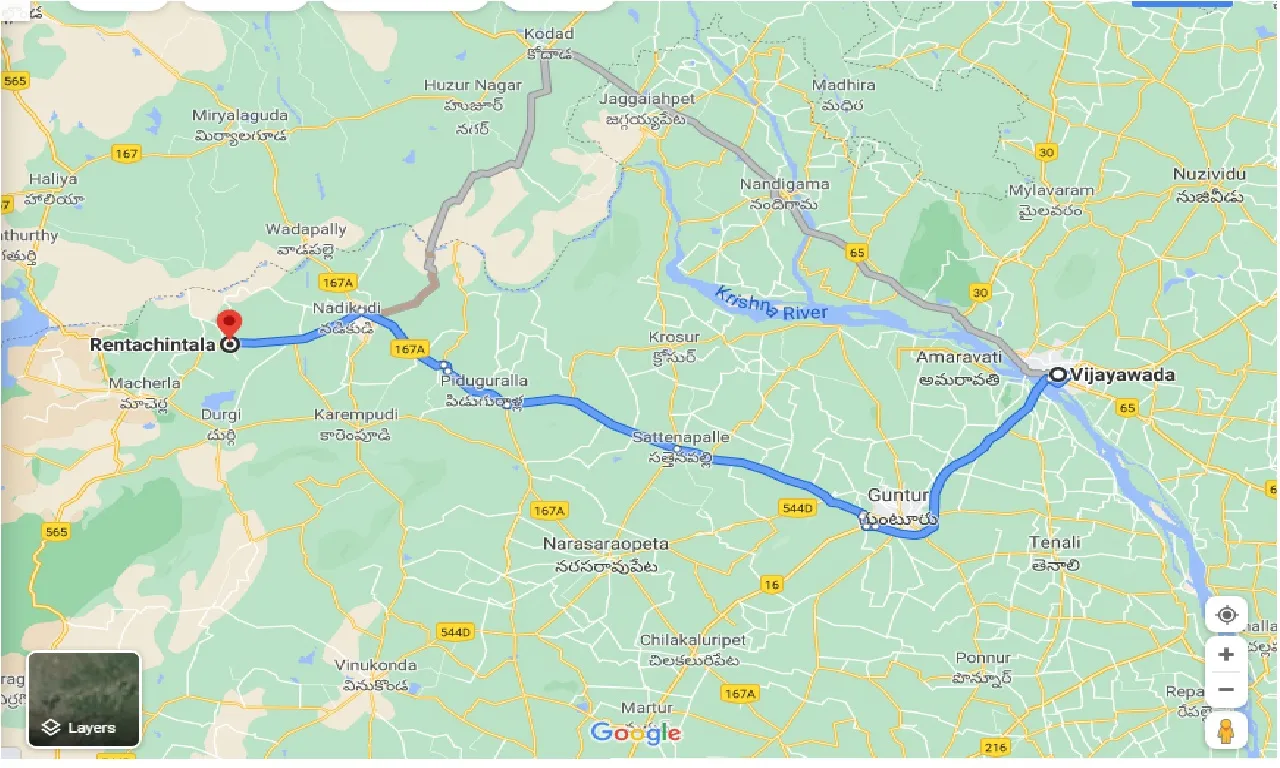 vijayawada-to-rentachintala-taxi
