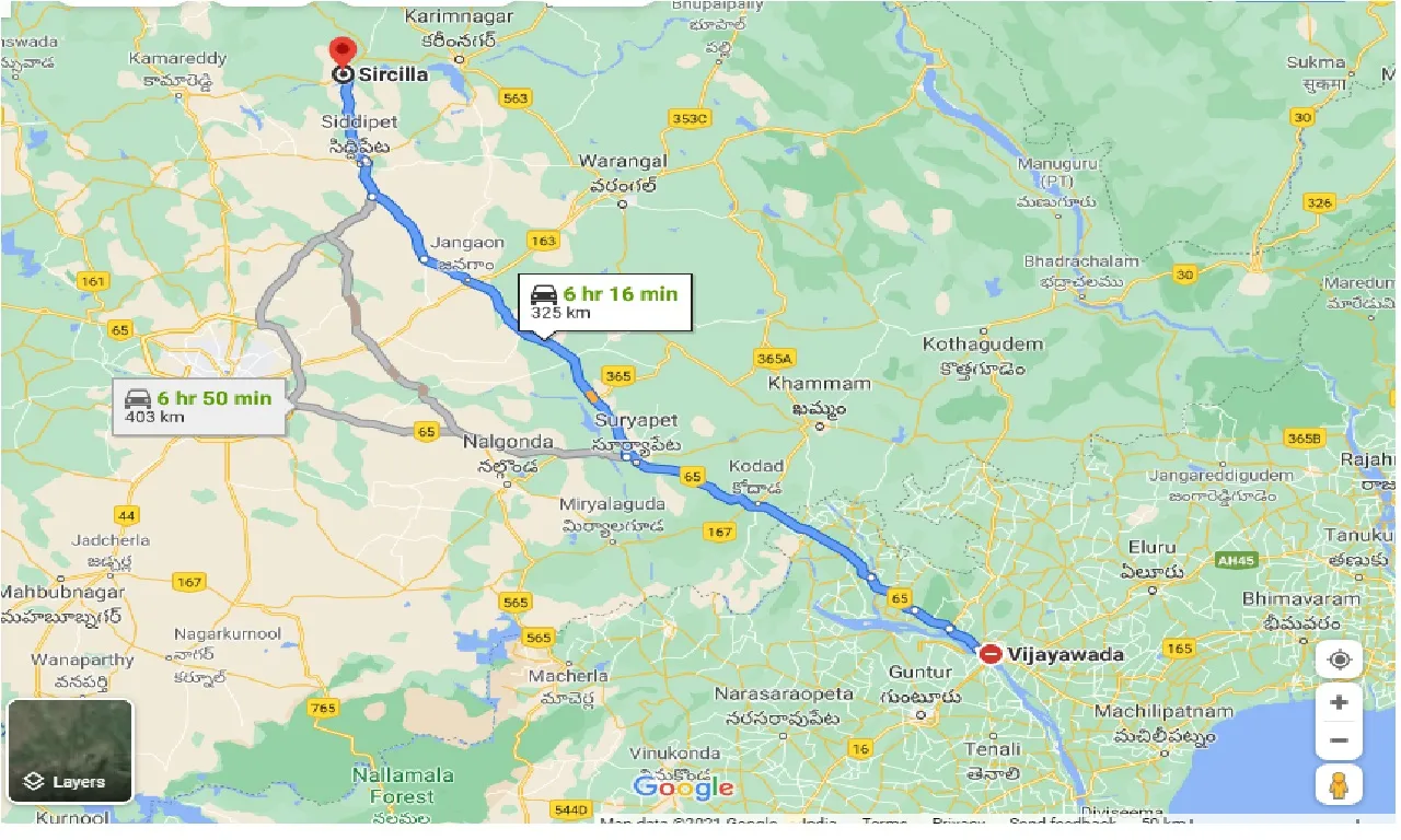 vijayawada-to-sircilla-taxi