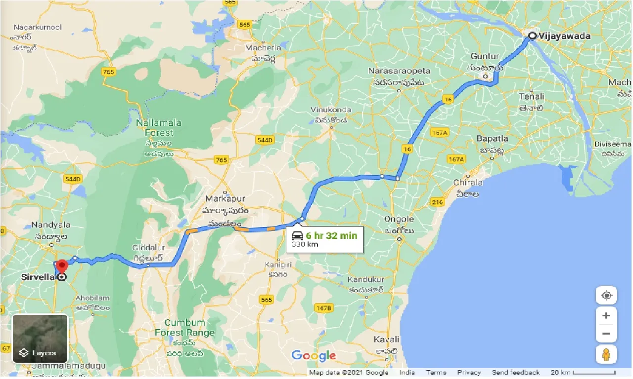 vijayawada-to-sirvella-one-way