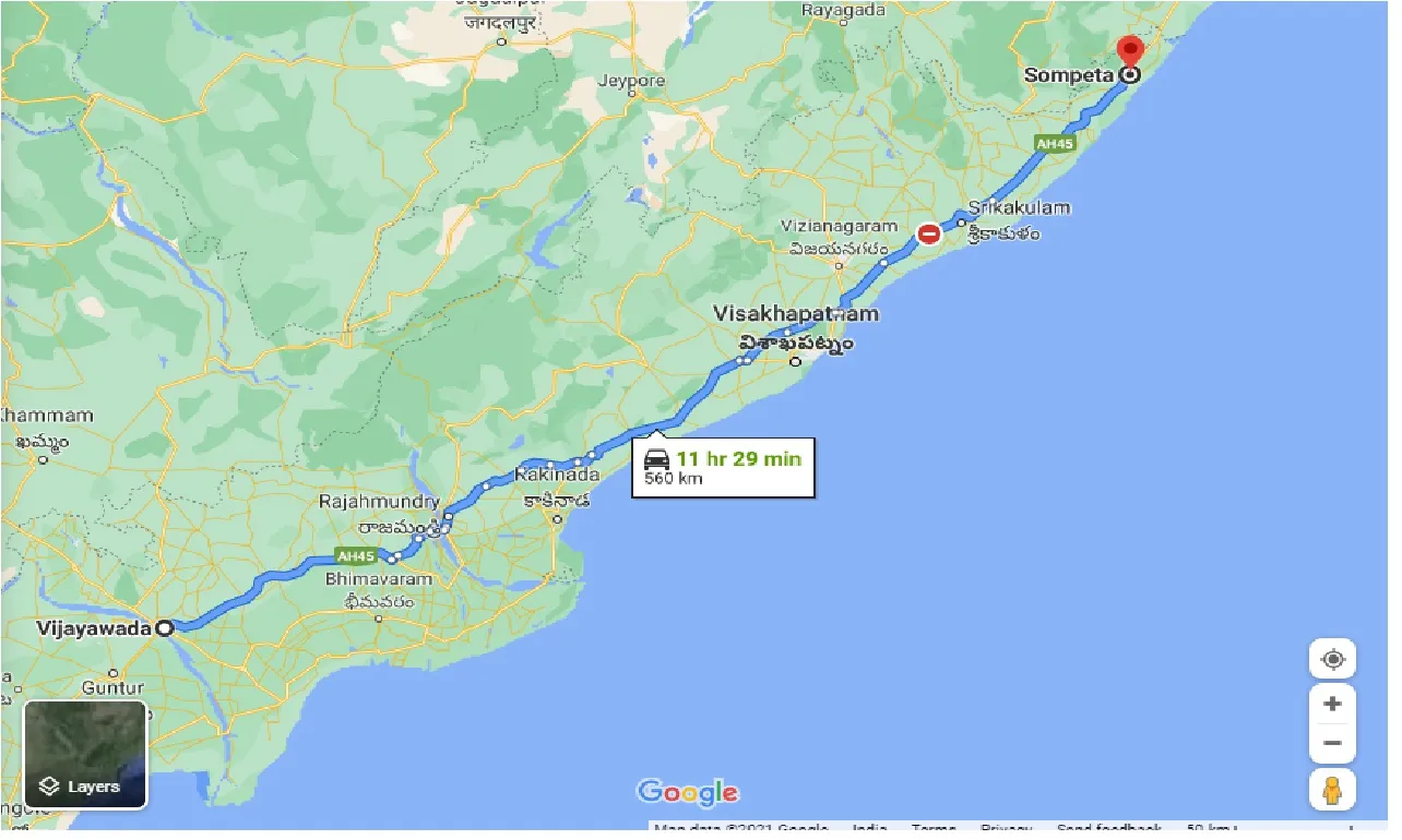 vijayawada-to-sompeta-taxi