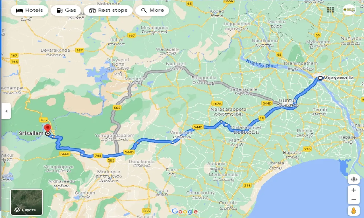 vijayawada-to-srisailam-round-trip