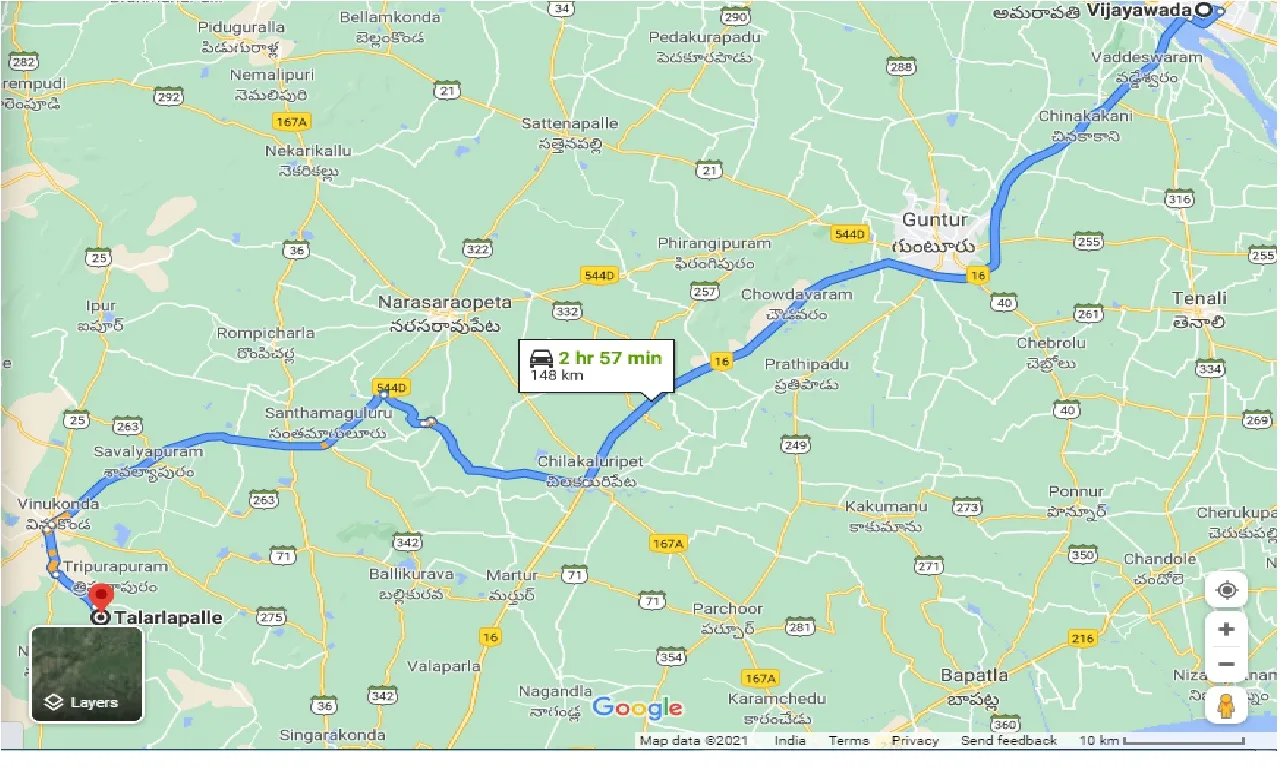 vijayawada-to-talarlapalle-taxi