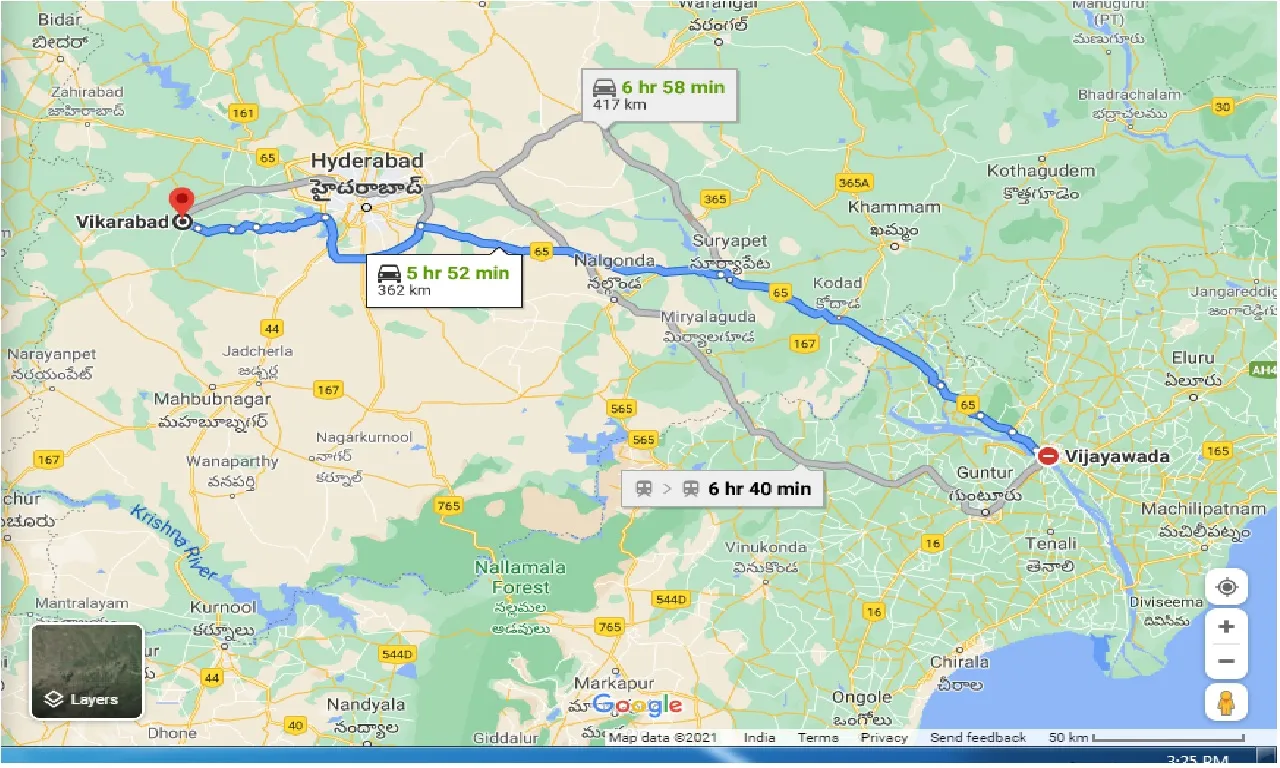 vijayawada-to-vikarabad-taxi