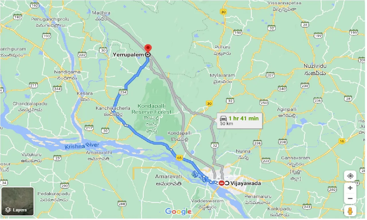 vijayawada-to-yerrupalem-one-way