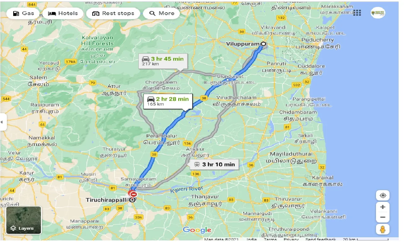 villupuram-to-trichy-one-way