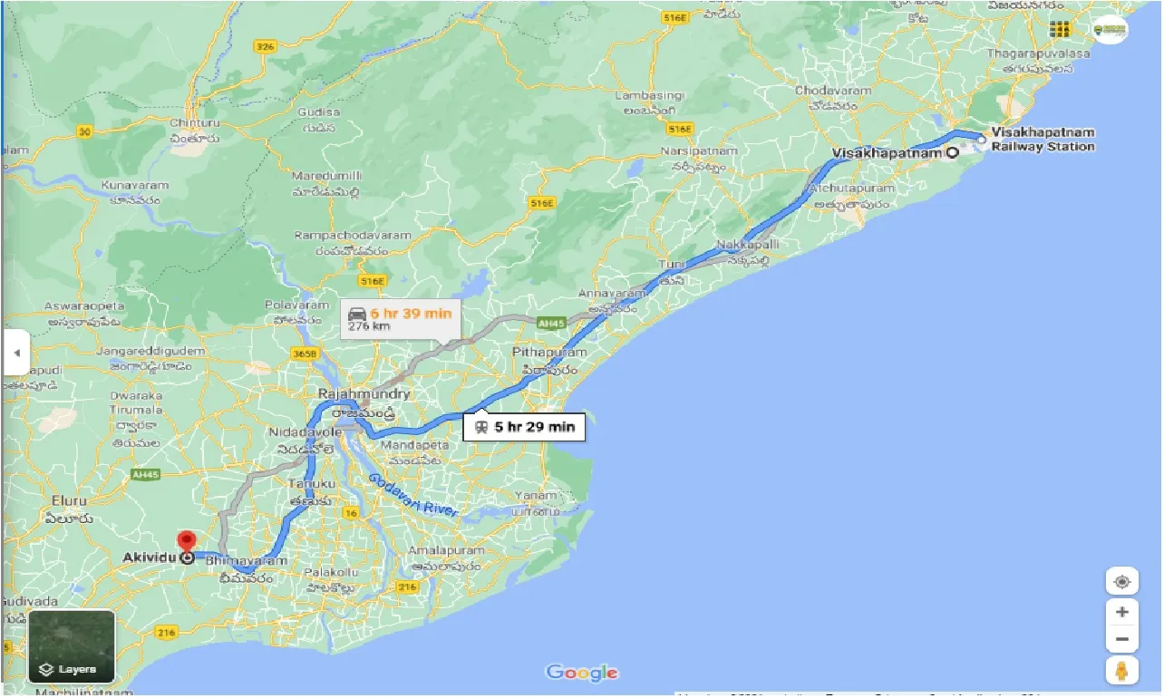 visakhapatnam-to-akividu-round-trip