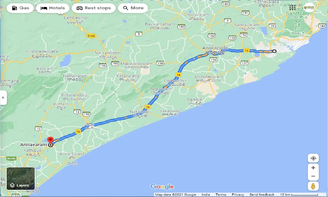 visakhapatnam-to-annavaram-cabs