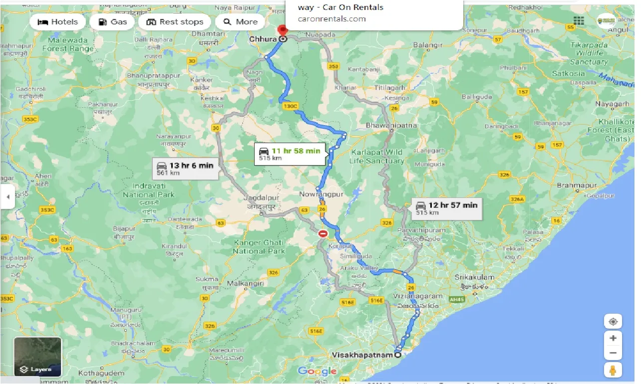 visakhapatnam-to-chhura-one-way