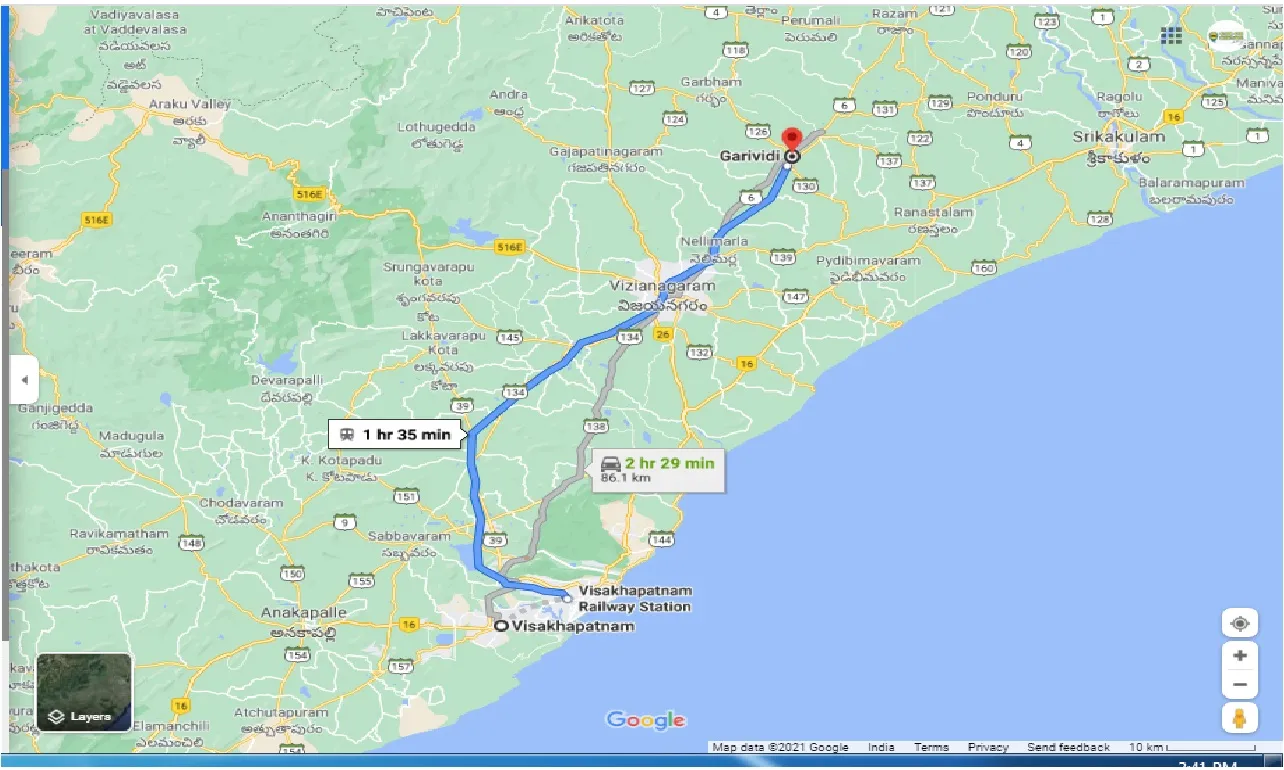 visakhapatnam-to-garividi-one-way