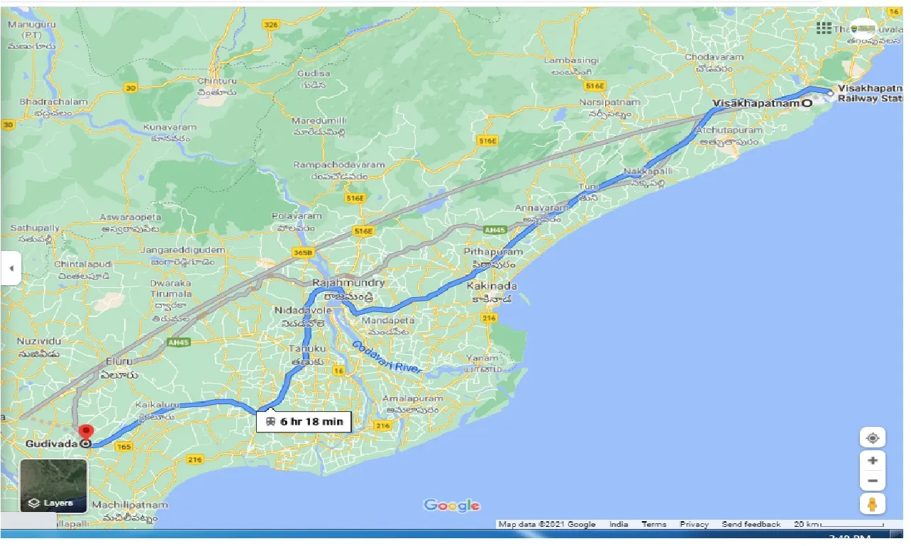 visakhapatnam-to-gudivada-round-trip