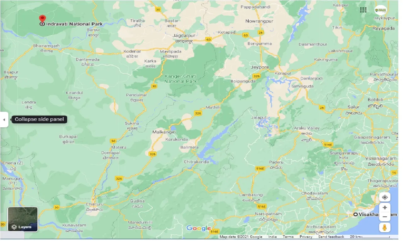 visakhapatnam-to-indravati-national-park-round-trip