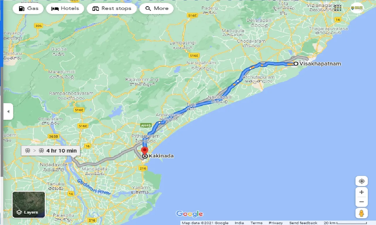 visakhapatnam-to-kakinada-one-way