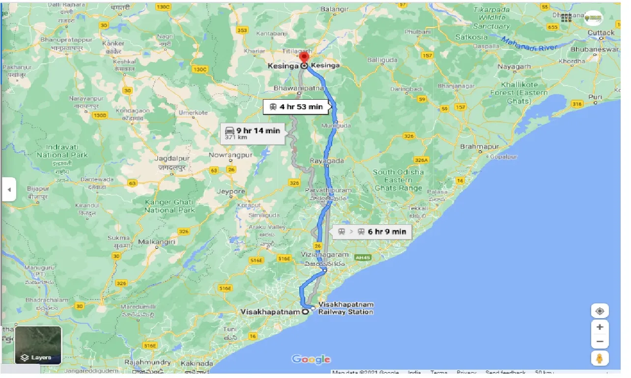 visakhapatnam-to-kesinga-one-way