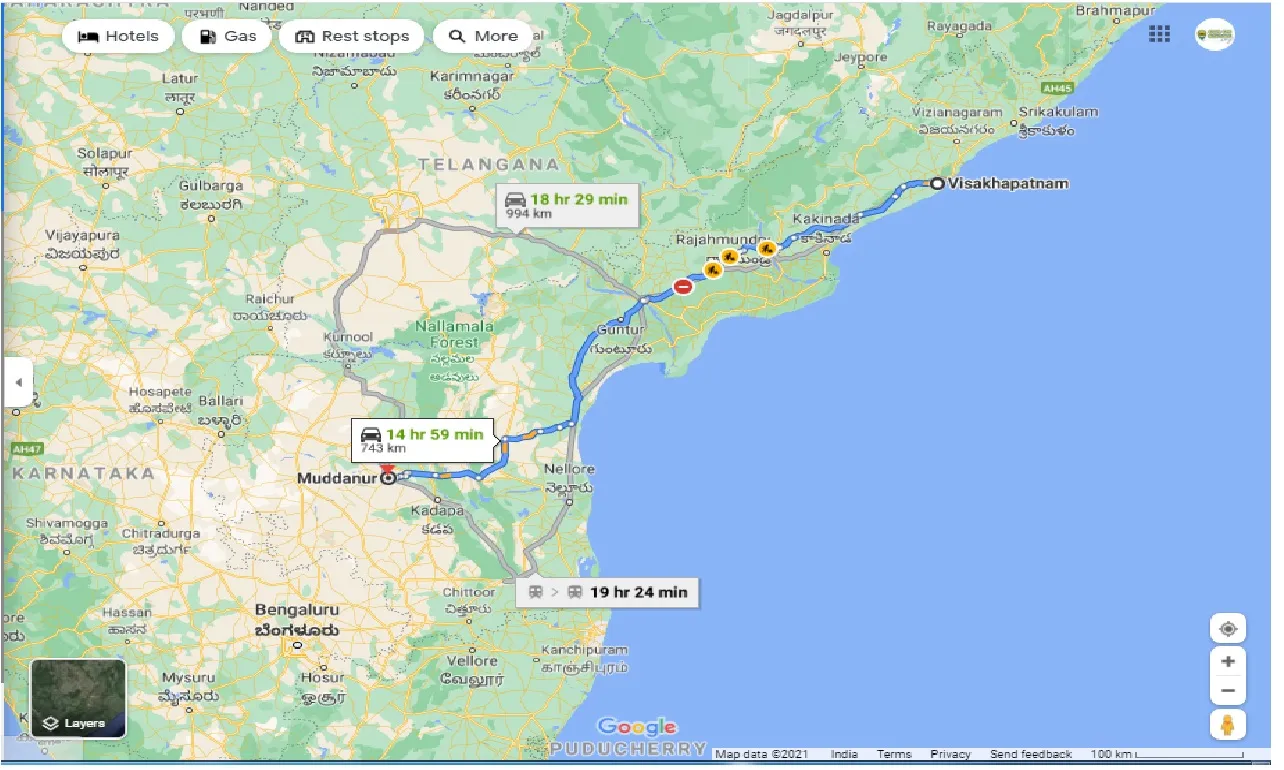 visakhapatnam-to-muddanur-round-trip