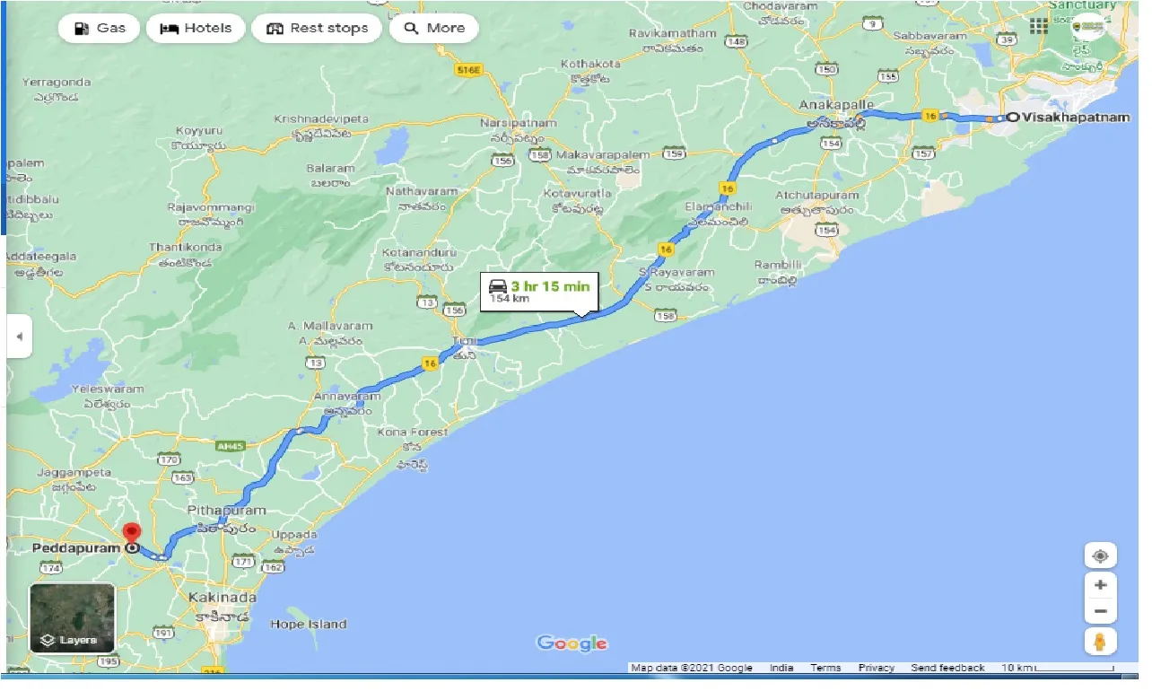 visakhapatnam-to-peddapuram-round-trip