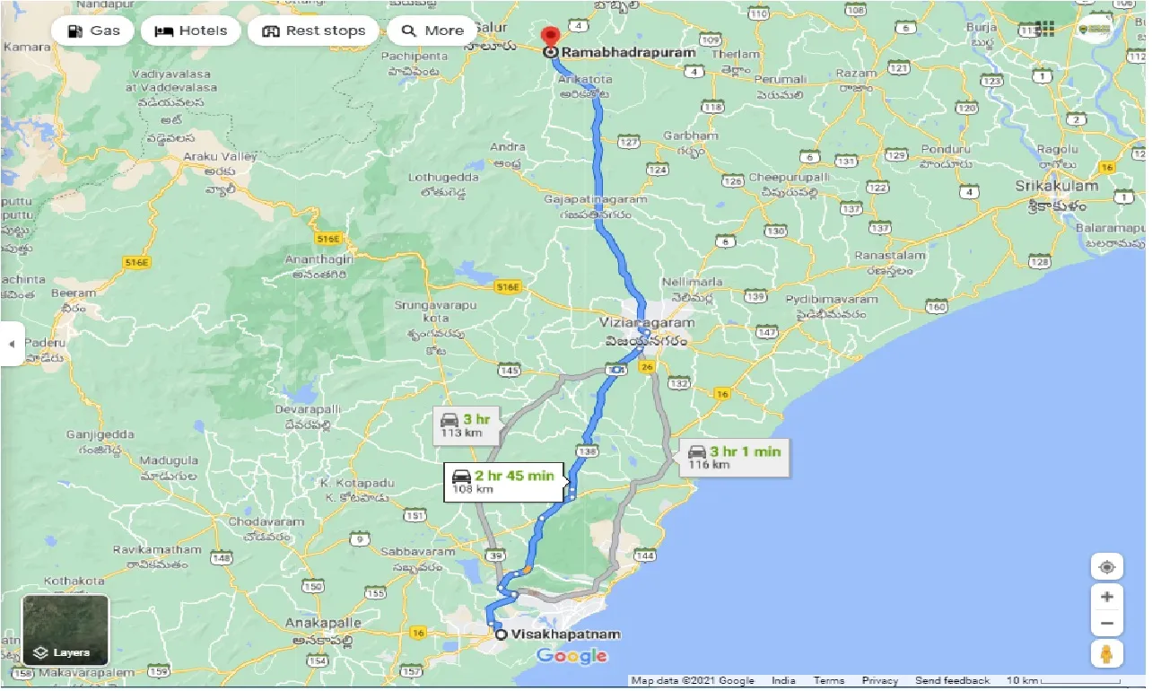 visakhapatnam-to-ramabhadrapuram-one-way