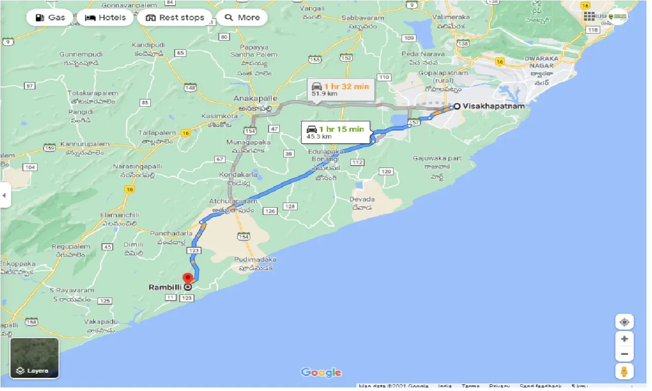 visakhapatnam-to-rambilli-round-trip