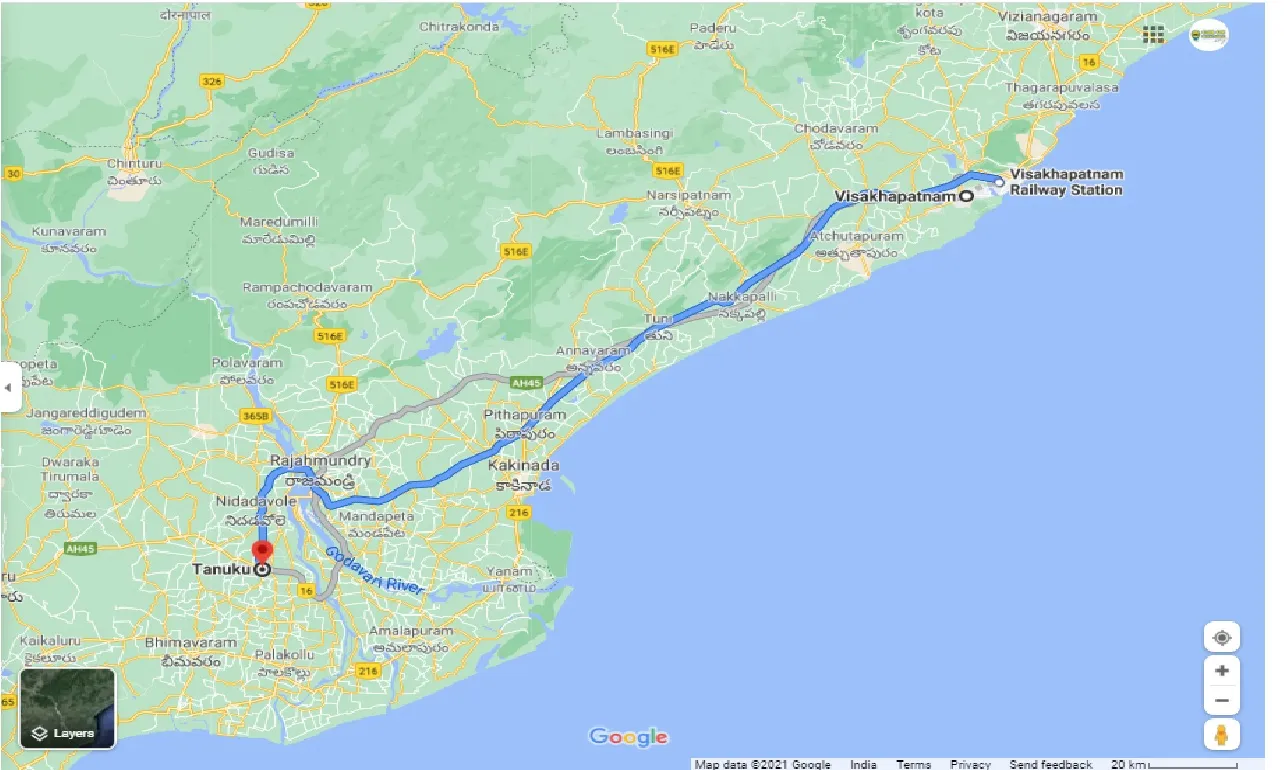 visakhapatnam-to-tanuku-round-trip