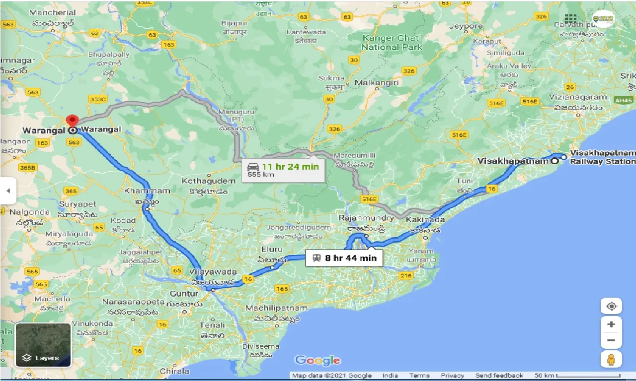 visakhapatnam-to-warangal-outstation