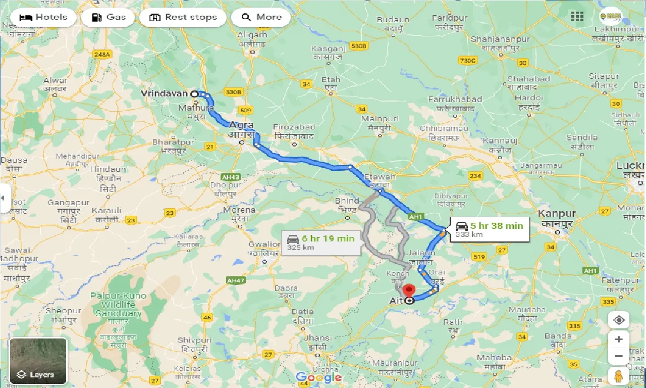 vrindavan-to-ait-one-way