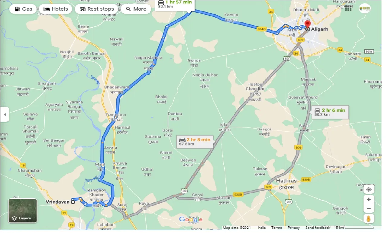 vrindavan-to-aligarh-one-way