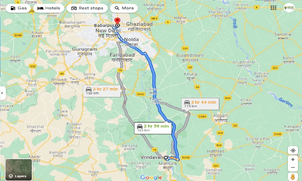 vrindavan-to-babarpur-taxi
