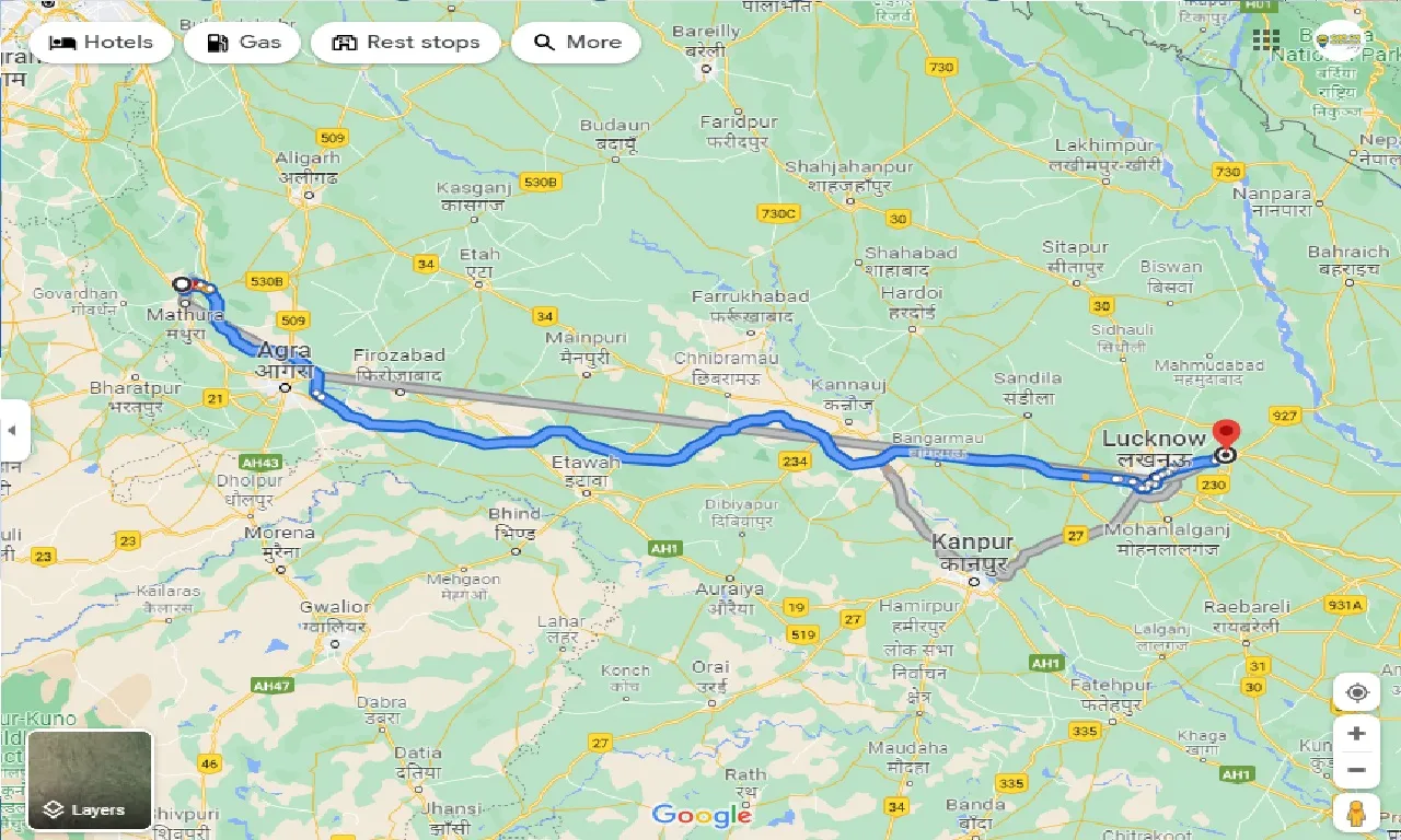vrindavan-to-barabanki-taxi